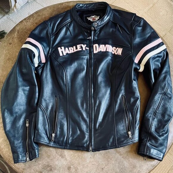 HARLEY-DAVIDSONWomen’s Leather Riding JacketXL